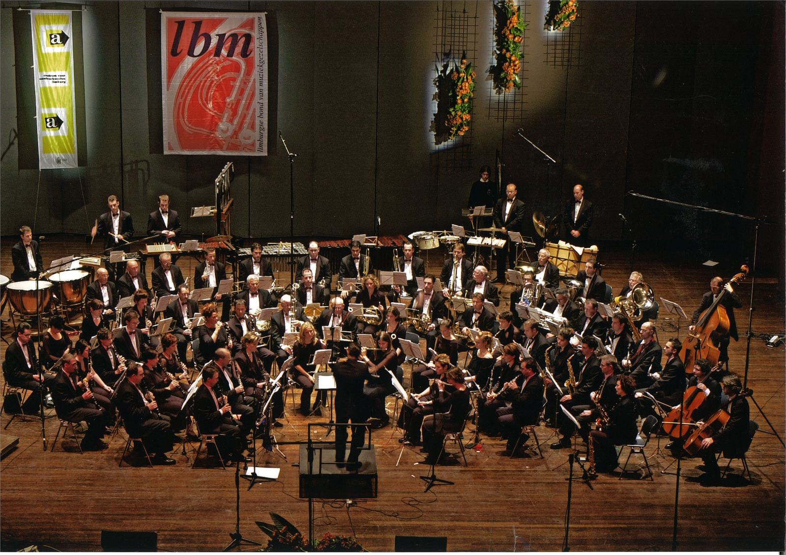 Het orkest op het LBM-bondsconcours